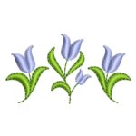 Matriz de Bordado - Alfabeto Monograma Tulipa - Imagem 7