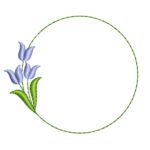 Matriz de Bordado - Alfabeto Monograma Tulipa - Imagem 8