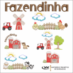 MATRIZES DE BORDADO PACOTE FAZENDINHA