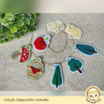 Projetos na Bordadeira Chaveirinhos e Segura Chupeta ITH - Imagem 2