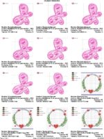 Matrizes de Bordado - Coleção Molduras - Pacote de Matrizes - Imagem 16