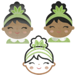 Matriz para bordado - Boneca Moreninha - Image 2