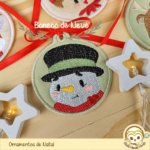 Projeto na Bordadeira Ornamentos de Natal ITH - Image 3
