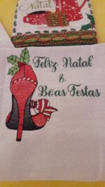 Matriz de bordado salto alto da mamae noel - Imagem 2