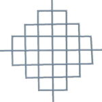 Matriz de bordado grades para almofadas - Image 6