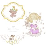 Matrizes de Bordado - My Little Angel - Image 4