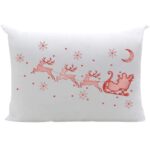 Matriz de bordado renas e treno silhueta - Imagem 2