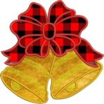 Matriz de bordado sino de natal