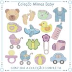 Matrizes de Bordado - Coleção MIMOS BABY - Pacote totalizando 60 Matrizes - Imagem 2