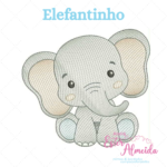 Matriz de Bordado - Elefante - Image 2