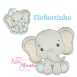Matriz de Bordado - Elefante
