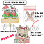 Matrizes de Bordado - Mini kit natalino