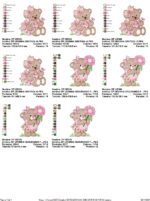 Matriz de Bordado - Ursinhas Fofas - Dani Faitanin - Imagem 4