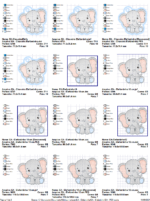 Matriz de Bordado - Elefante - Image 3