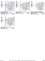 Matriz de Bordado - Elefante - Image 4
