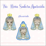Matrizes de Bordado - Nossa Senhora Aparecida [TRIO NOSSA SENHORA APARECIDA]