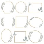 Matrizes de Bordado - Molduras