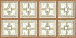 Matriz de bordado almofada quadrada e baguete 01 - Image 2