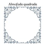 Matriz de bordado almofada quadrada 05
