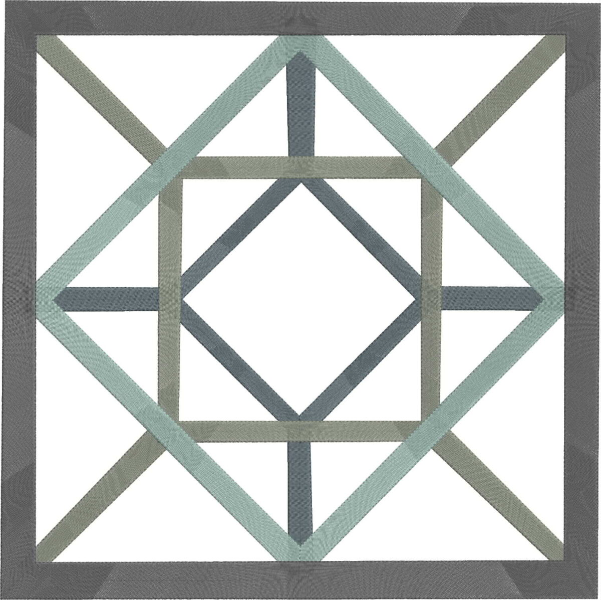 Matriz de bordado almofada quadrada e baguete 03 - Imagem 3