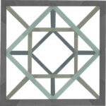 Matriz de bordado almofada quadrada e baguete 03 - Imagem 3