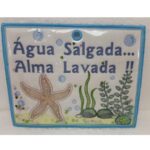 Projeto na Bordadeira - Plaquinha de Porta Praia - Imagem 2