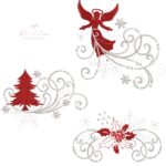Matrizes de Bordado - Trio Natal