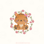 MATRIZES DE BORDADO – SAFARI + MOLDURA FLORAL [PONTOS LEVES] - Imagem 7