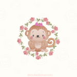 MATRIZES DE BORDADO – SAFARI + MOLDURA FLORAL [PONTOS LEVES] - Imagem 6
