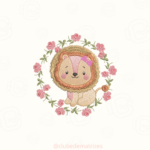 MATRIZES DE BORDADO – SAFARI + MOLDURA FLORAL [PONTOS LEVES] - Imagem 5