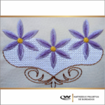MATRIZ DE BORDADO - FLORAL WC_081 - Imagem 2