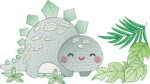 Matriz de bordado pacotinho dinocute - Image 5