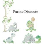 Matriz de bordado pacotinho dinocute