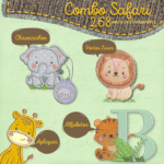 SUPER KIT Matrizes de Bordado - SALDÃO SAFÁRI