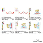Matriz de Bordado - Coleção Ursinhos Bi Bi - Image 10