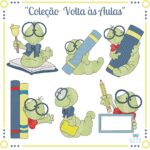 Matrizes de Bordado - Coleção VOLTA ÀS AULAS