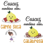Matrizes para bordar Semaninha Cuscuz - Image 3