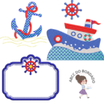 Matrizes Marinheiro/coleção marinheiro para bordar - Image 4