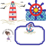 Matrizes Marinheiro/coleção marinheiro para bordar - Image 5
