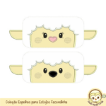 Projeto Misto Espelhos para Estojos e Necessaires Fazendinha - Image 10