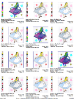 Matrizes de Bordado - Alice no País das Maravilhas - Imagem 2