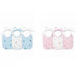 kit 3 Babadores Felpudo E Plastificado Papi Estampado 25Cm X 19Cm