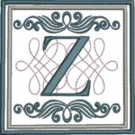 Matriz de bordado Alfabeto Luxuoso - Imagem 3