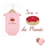 Matriz de bordado para body ''Sou docinho da mamãe''