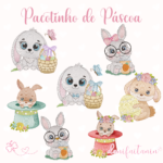 Matriz de Bordado - Pacotinho de Páscoa