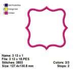 Matriz de Bordado-Moldura (APLIQUE)3