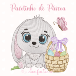Matriz de Bordado - Pacotinho de Páscoa - Imagem 2