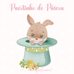 Matriz de Bordado - Pacotinho de Páscoa - Imagem 5