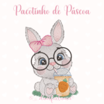 Matriz de Bordado - Pacotinho de Páscoa - Imagem 6