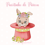 Matriz de Bordado - Pacotinho de Páscoa - Imagem 7